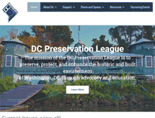 Tablet Screenshot of dcpreservation.org